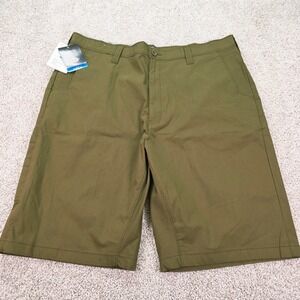 New Dickies Temp-iQ Cooling Performance Workwear Shorts Mens 38 Olive Green
